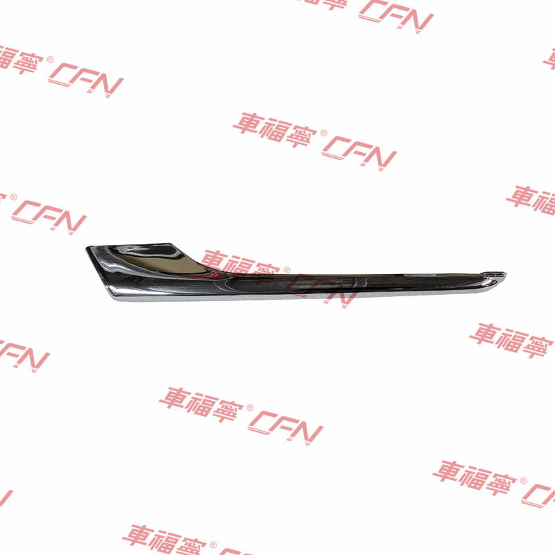Tesla Model X Right Front Upper Chrome Fog Light Molding Trim 1049610-00-F OEM ABS Plastic