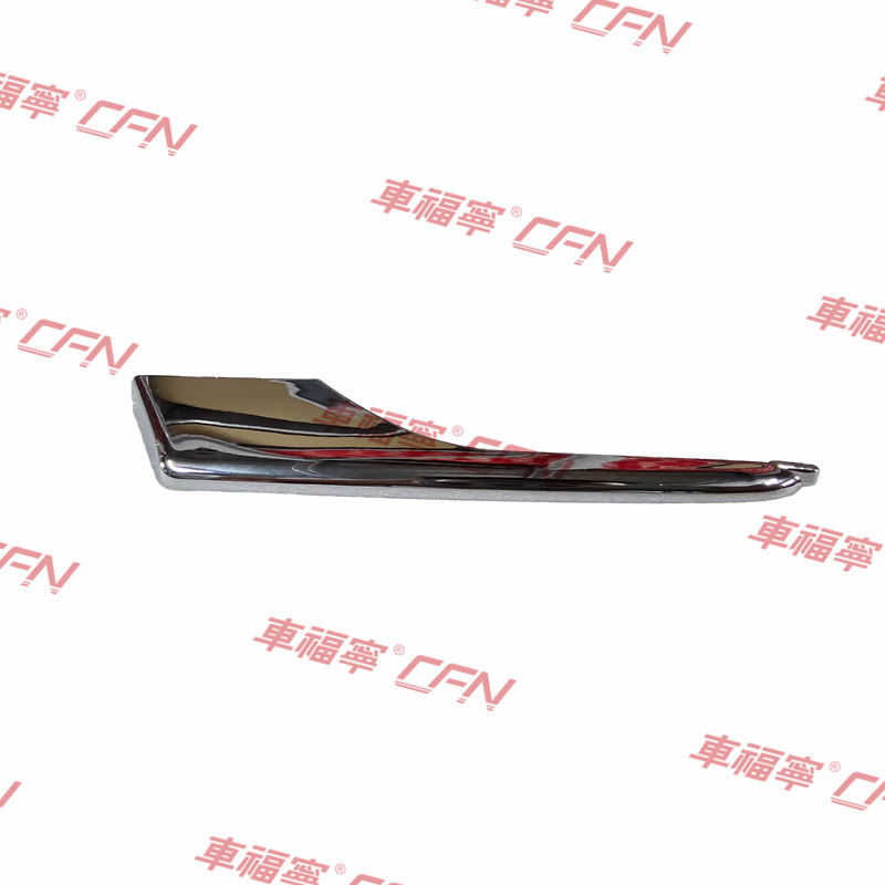 Tesla Model X 2015-2021 Left Front Upper Chrome Fog Light Molding Trim 1049611-00-F OEM ABS Plastic