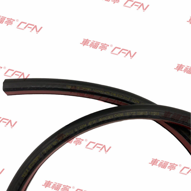 Tesla Model 3 Seal Rear Door Secondary Left SIDE 1090509-00-D Prevent Leakage Rubber