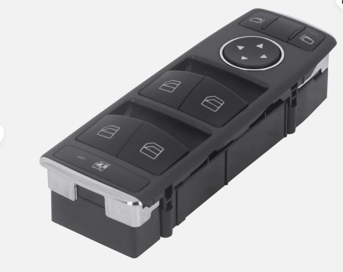 Left Driver Side Window Mirror Switch For Tesla Model S  Model X 2012-2021 1003589-00-B Black