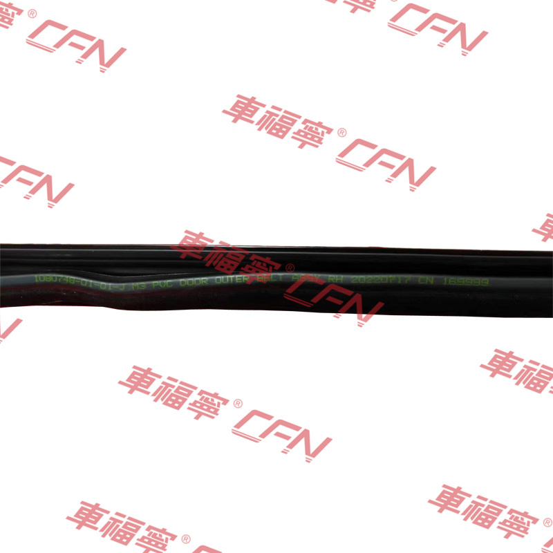 Get the Best EV Car Sealing Parts for Your Tesla Model 3 Rear Right Door Window Strip 1080748-01-J Rubber 114153